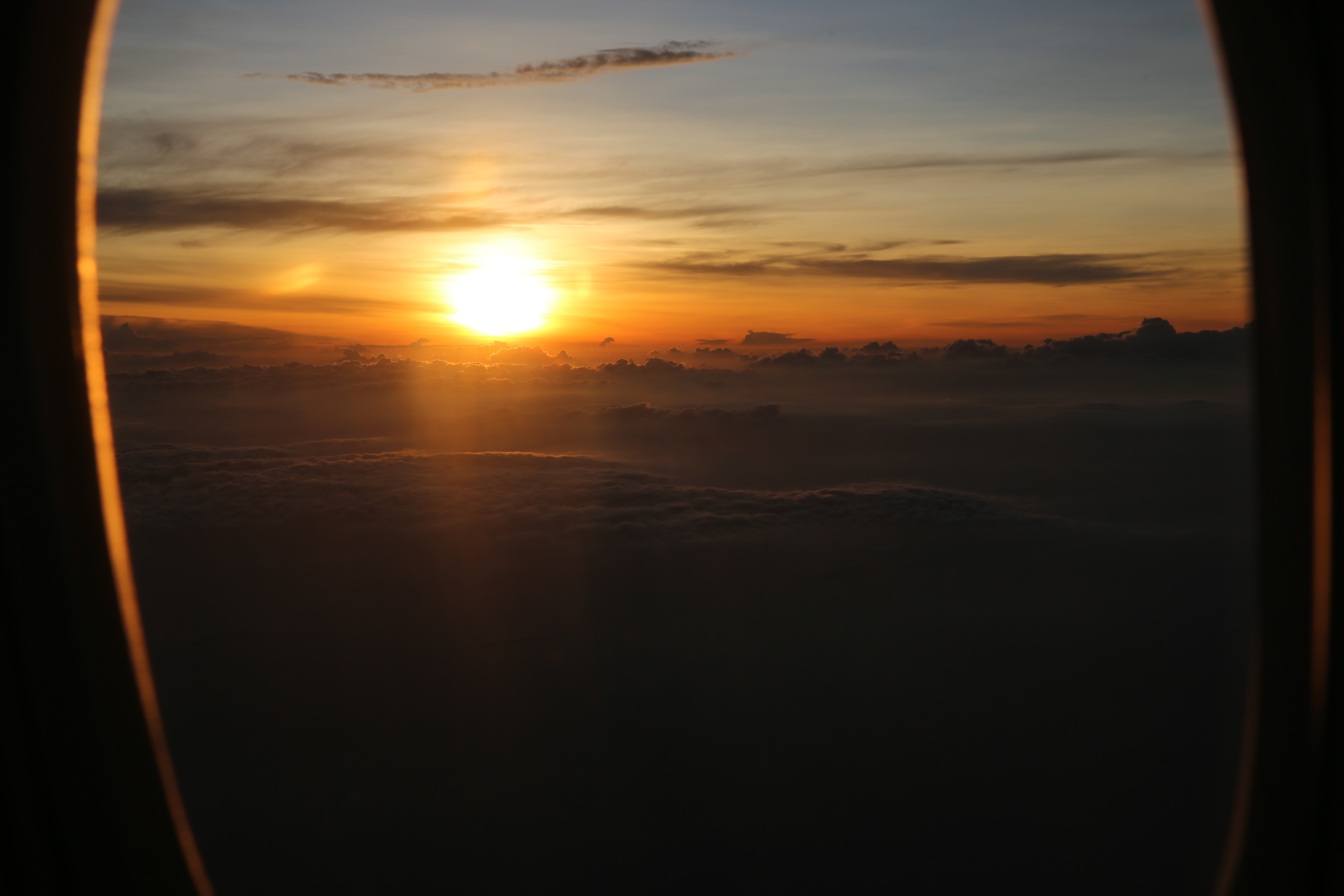 Morning sun from the window