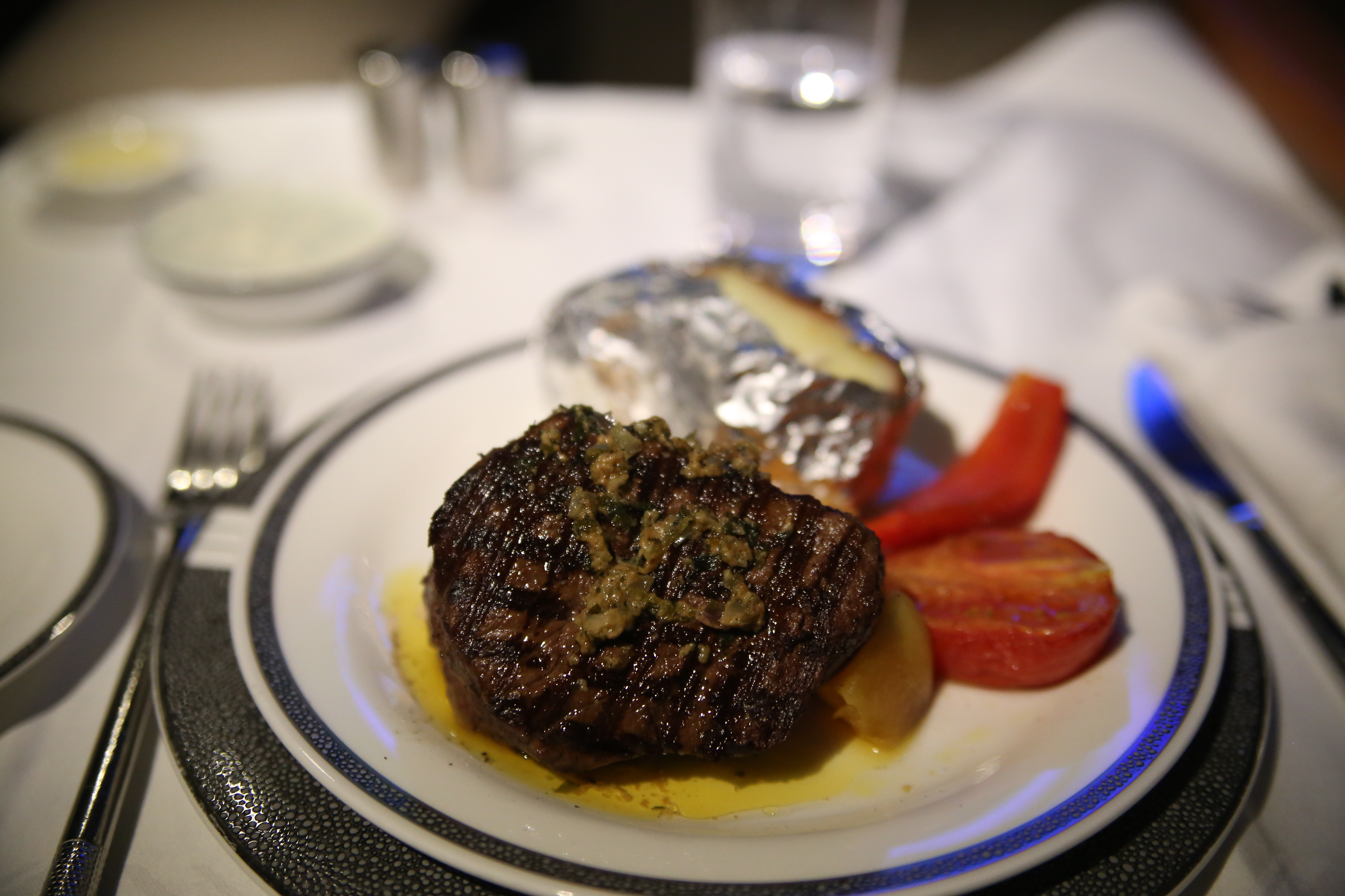Beef fillet with Café de Paris butter