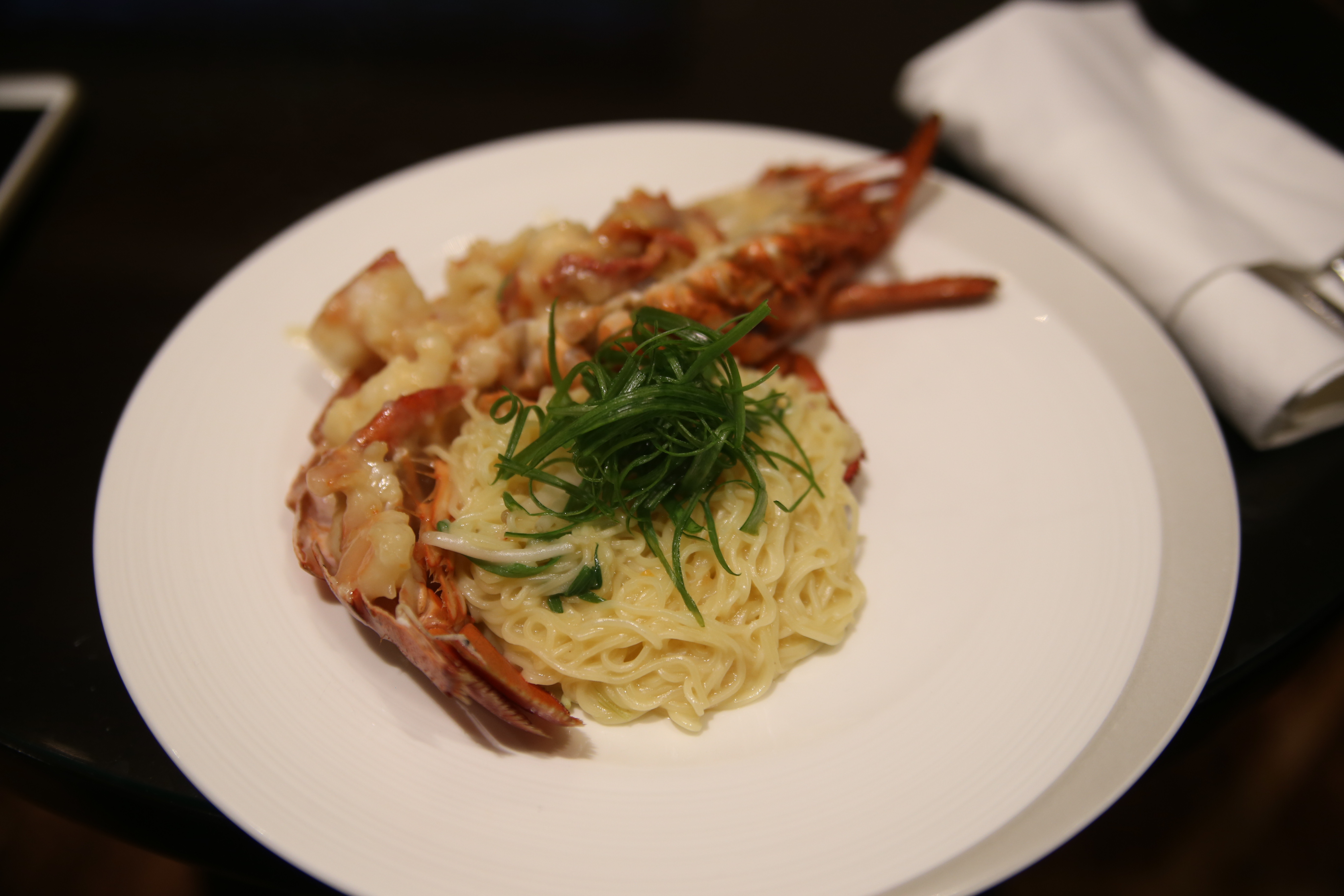 Lobster wonton — close up